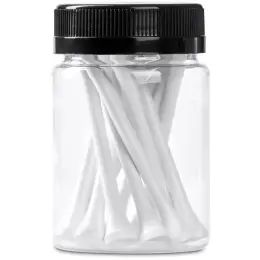 Altitude Swingstart Set of 12 Golf Tees Solid White Jar